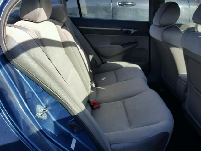 1HGFA16847L096932 - 2007 HONDA CIVIC EX 蓝色 照片 6
