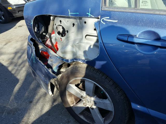 1HGFA16847L096932 - 2007 HONDA CIVIC EX 蓝色 照片 9