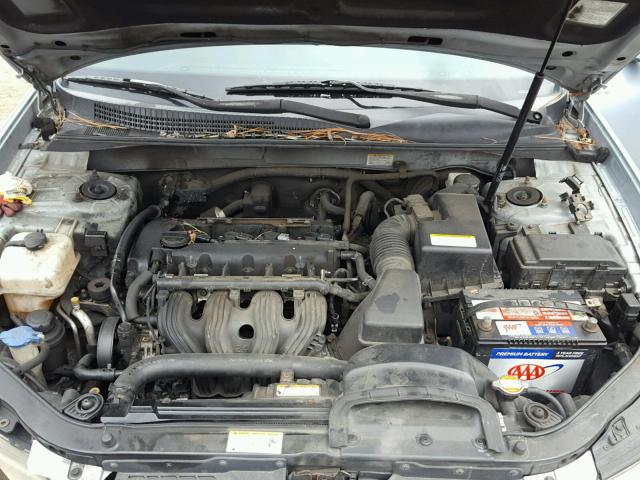 5NPET46C37H245717 - 2007 HYUNDAI SONATA GLS BLUE photo 7