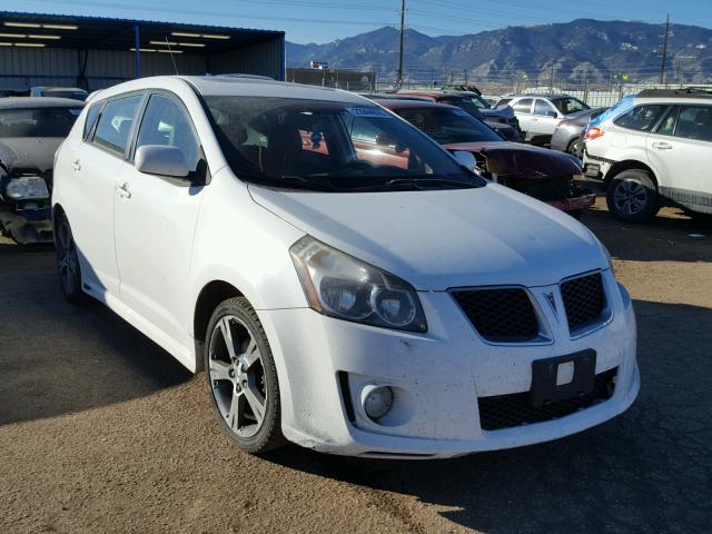 5Y2SR6E06AZ420143 - 2010 PONTIAC VIBE GT WHITE photo 1