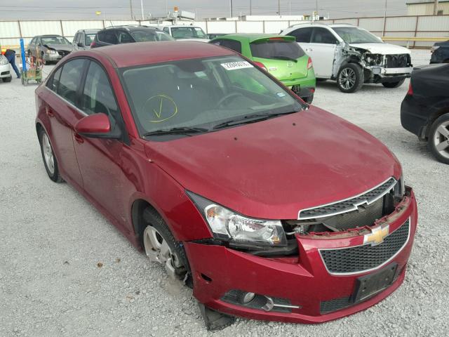 1G1PC5SB8E7194480 - 2014 CHEVROLET CRUZE LT RED photo 1