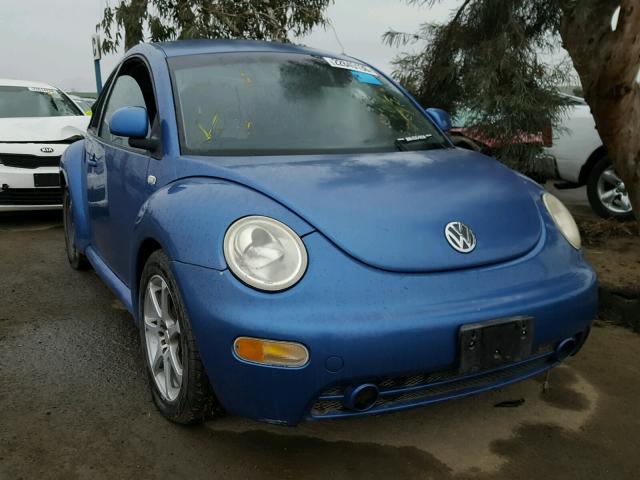 3VWCC21C9YM450891 - 2000 VOLKSWAGEN NEW BEETLE BLUE photo 1