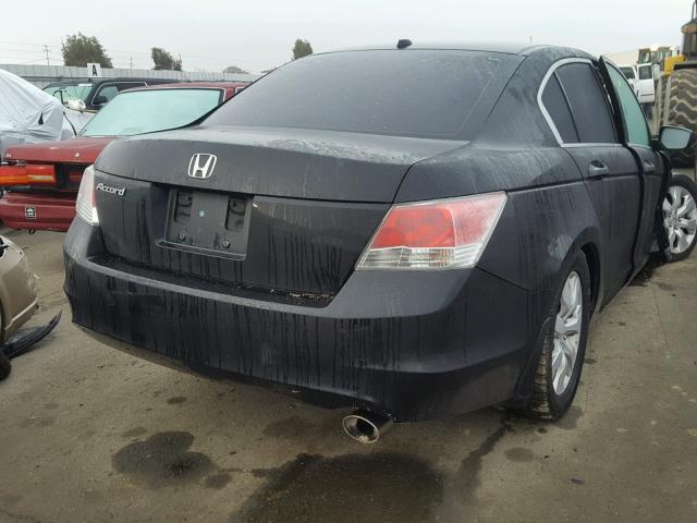 1HGCP268X8A159391 - 2008 HONDA ACCORD EXL BLACK photo 4