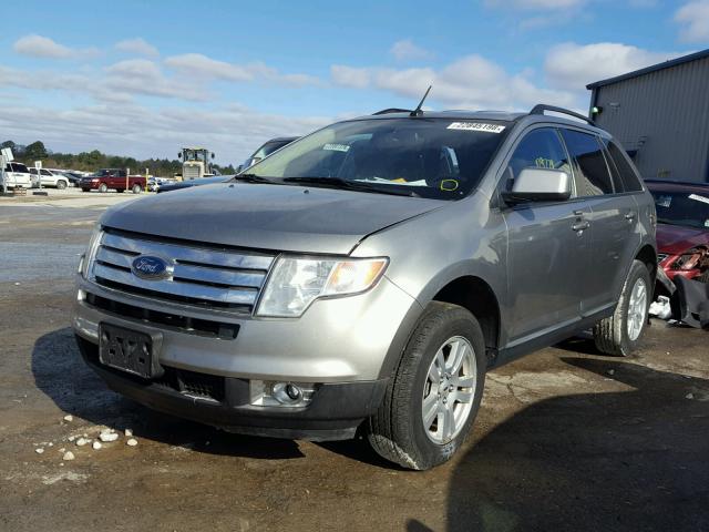 2FMDK48C58BA40498 - 2008 FORD EDGE SEL GRAY photo 2