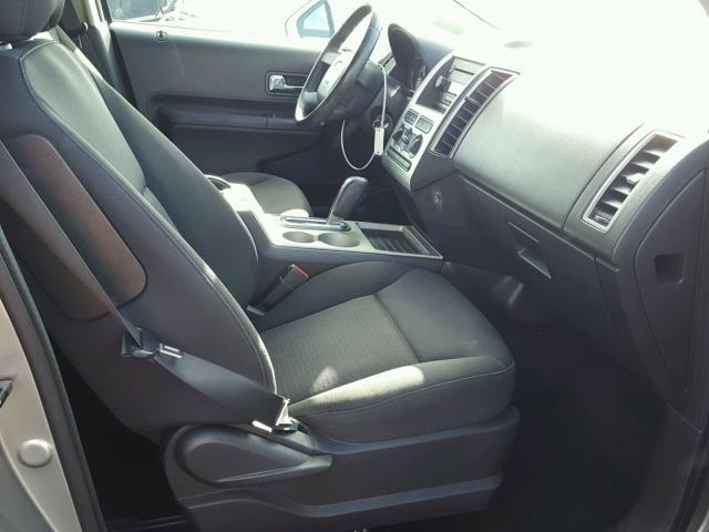 2FMDK48C58BA40498 - 2008 FORD EDGE SEL GRAY photo 5