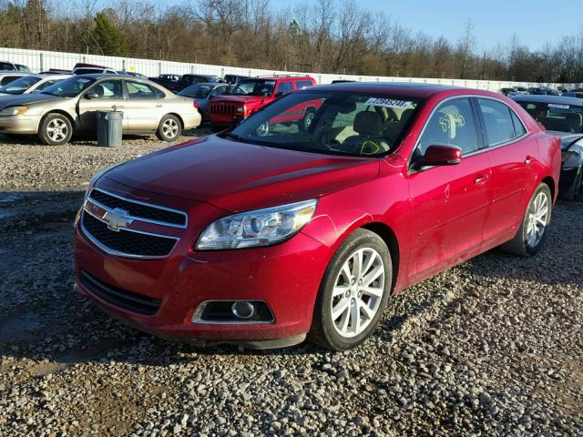 1G11E5SA5DF146267 - 2013 CHEVROLET MALIBU 2LT RED photo 2