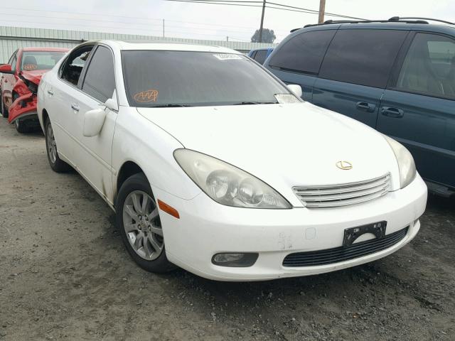 JTHBF30G730099909 - 2003 LEXUS ES 300 WHITE photo 1