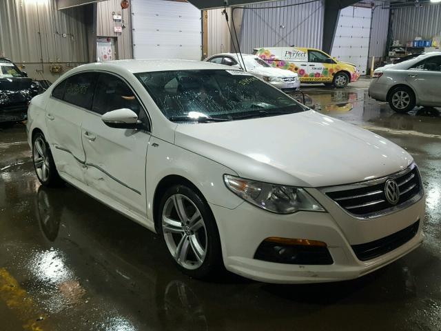 WVWMN7AN6AE555707 - 2010 VOLKSWAGEN CC SPORT WHITE photo 1