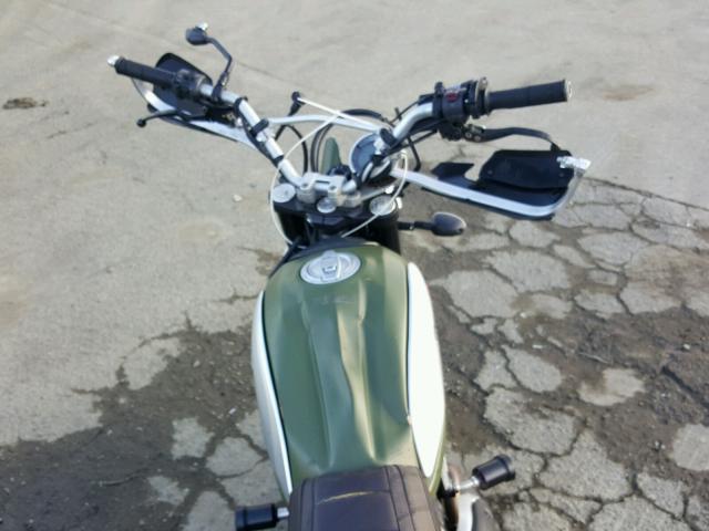 ML015ANM7GT008810 - 2016 DUCATI SCRAMBLER GREEN photo 5