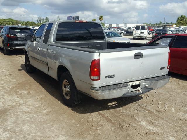 1FTZX1725YNB41757 - 2000 FORD F150 GRAY photo 3