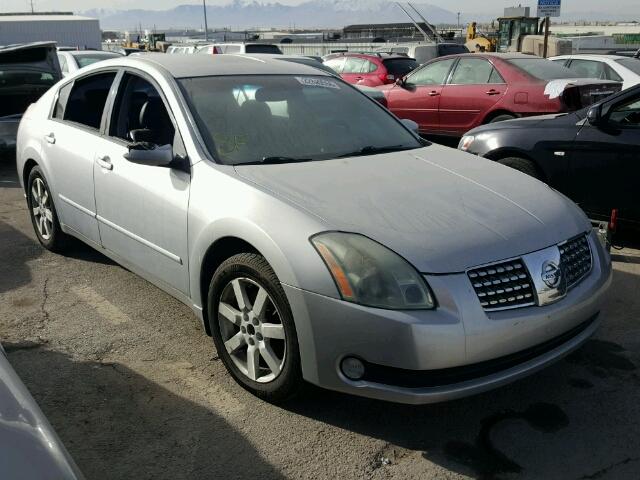 1N4BA41E84C809621 - 2004 NISSAN MAXIMA SE SILVER photo 1