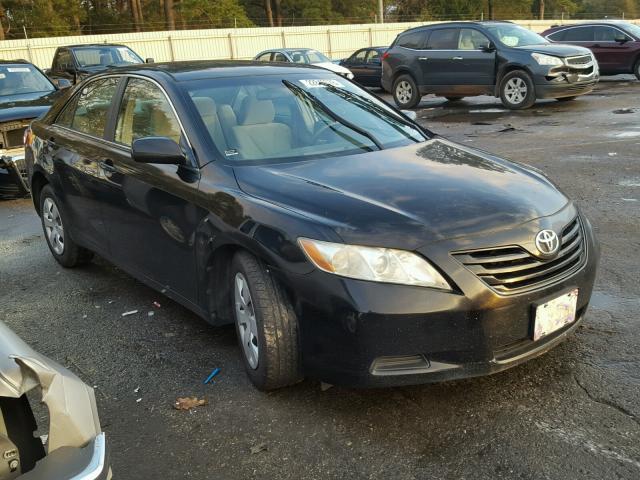 4T1BE46K39U912780 - 2009 TOYOTA CAMRY BASE BLACK photo 1