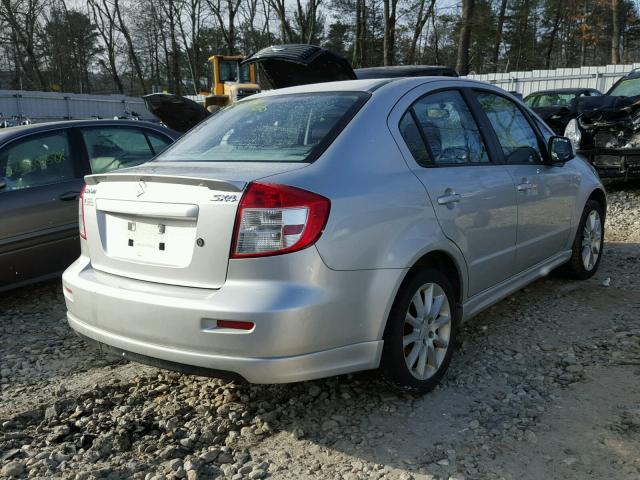 JS2YC415485100084 - 2008 SUZUKI SX4 CONVEN SILVER photo 4