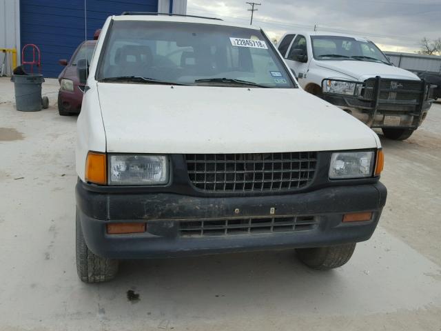 4S2CK58V5T4311350 - 1996 ISUZU RODEO S WHITE photo 9