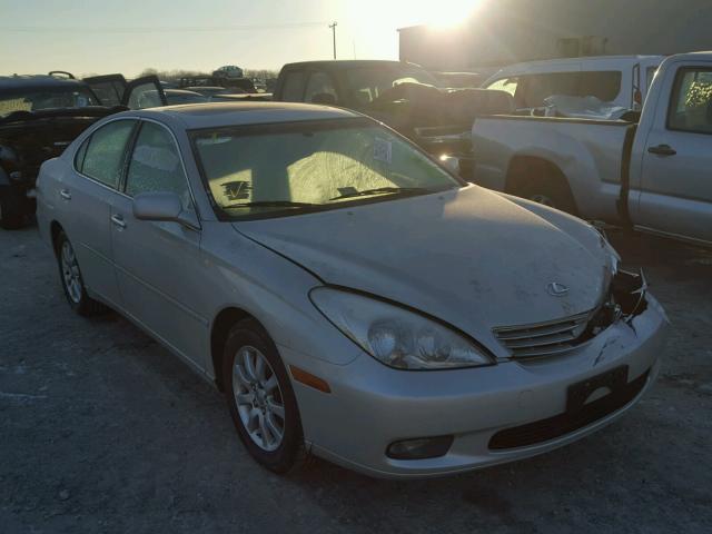 JTHBA30G345028192 - 2004 LEXUS ES 330 SILVER photo 1