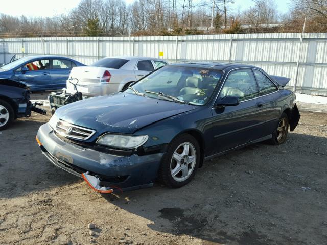 19UYA2259VL008044 - 1997 ACURA 3.0CL GREEN photo 2