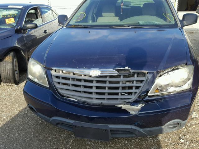 2A4GM48416R743809 - 2006 CHRYSLER PACIFICA BLUE photo 9