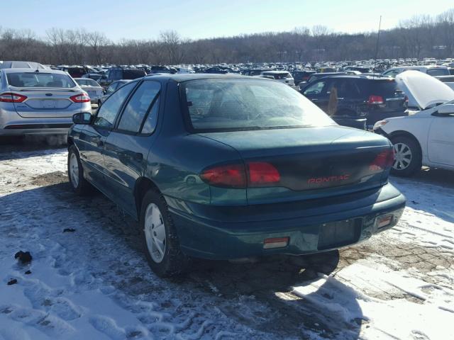 1G2JB52T6V7531032 - 1997 PONTIAC SUNFIRE SE GREEN photo 3