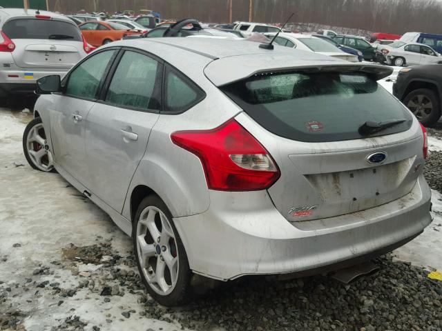 1FADP3L92DL378209 - 2013 FORD FOCUS ST SILVER photo 3