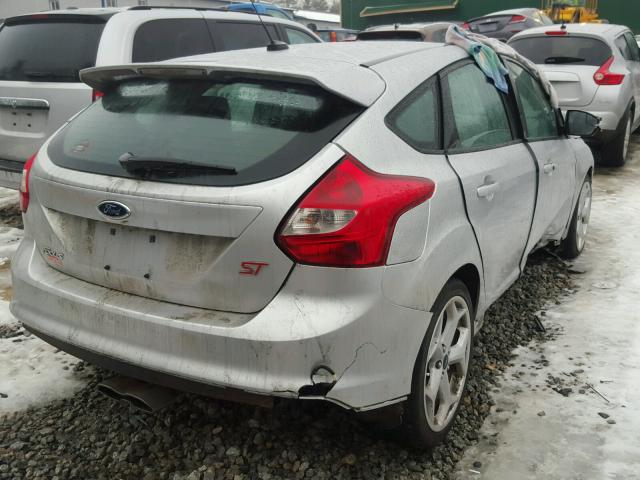 1FADP3L92DL378209 - 2013 FORD FOCUS ST SILVER photo 4