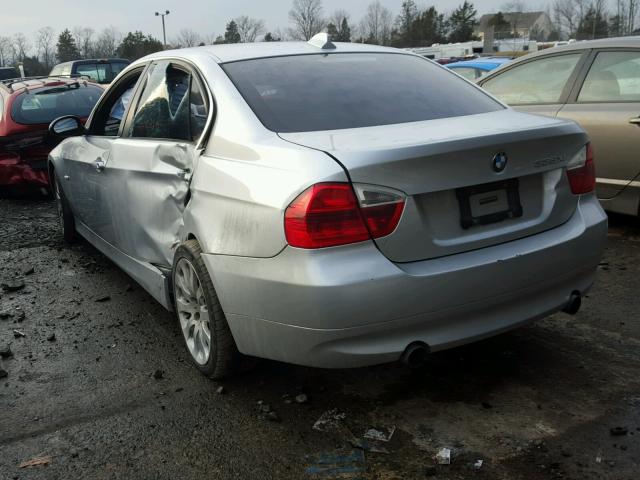 WBAVD53508A282903 - 2008 BMW 335 XI ვერცხლისფერი ფოტო 3
