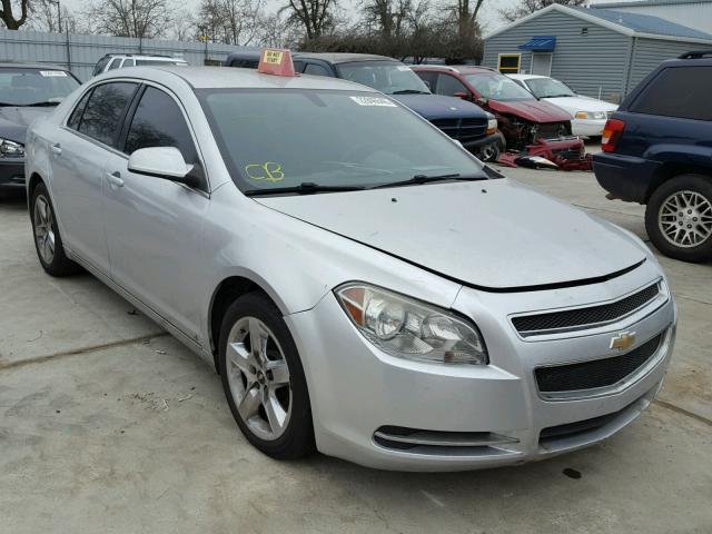 1G1ZH57B494111668 - 2009 CHEVROLET MALIBU 1LT SILVER photo 1