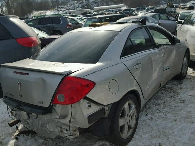 1G2ZH57N084191068 - 2008 PONTIAC G6 GT SILVER photo 4