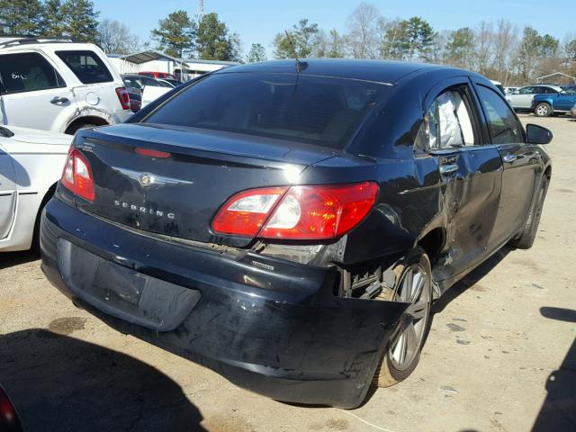 1C3LC66M77N652116 - 2007 CHRYSLER SEBRING LI BLACK photo 4