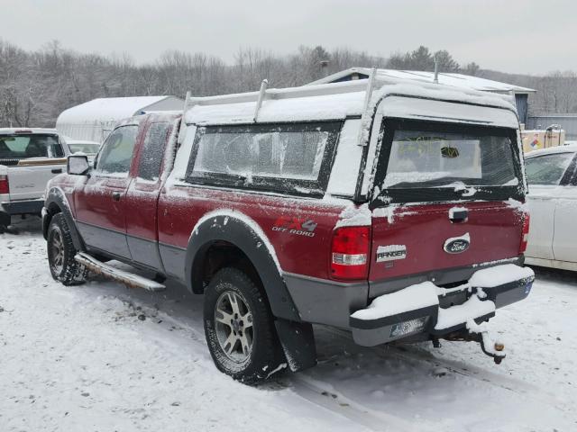 1FTZR45E36PA76496 - 2006 FORD RANGER SUP RED photo 3