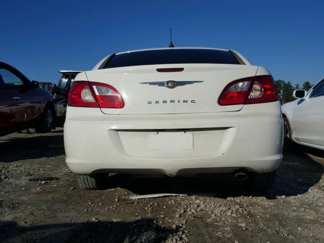 1C3LC46R18N179119 - 2008 CHRYSLER SEBRING LX WHITE photo 9