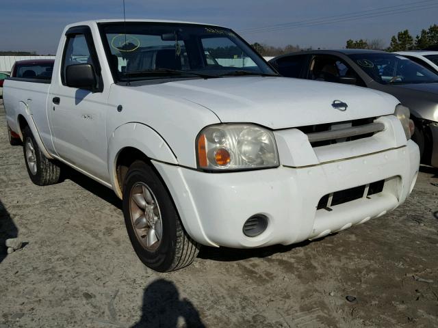 1N6DD21S11C341809 - 2001 NISSAN FRONTIER X WHITE photo 1