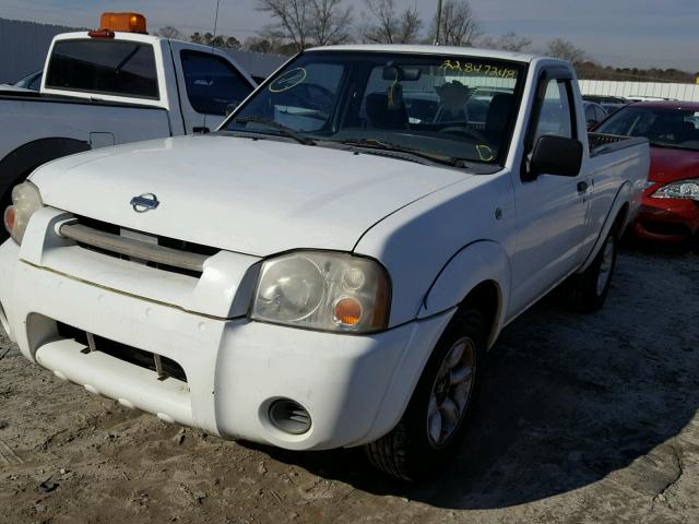 1N6DD21S11C341809 - 2001 NISSAN FRONTIER X WHITE photo 2