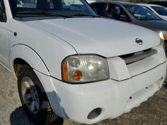 1N6DD21S11C341809 - 2001 NISSAN FRONTIER X WHITE photo 9