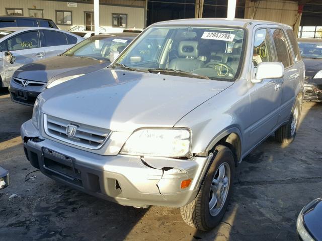 JHLRD18791C025064 - 2001 HONDA CR-V SE SILVER photo 2