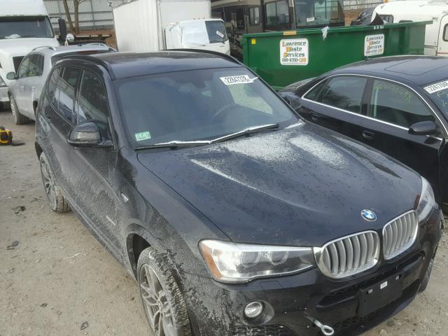 5UXWX7C52G0R17472 - 2016 BMW X3 XDRIVE3 BLACK photo 9