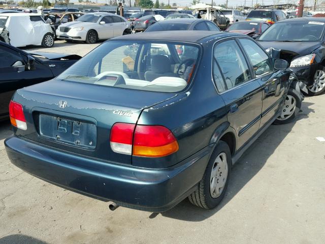 2HGEJ8648TH532819 - 1996 HONDA CIVIC EX BLUE photo 4