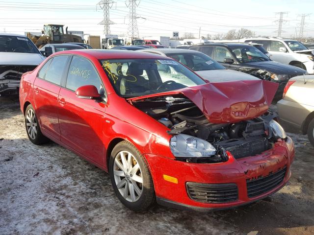 3VWRJ7AJ0AM027294 - 2010 VOLKSWAGEN JETTA WOLF RED photo 1