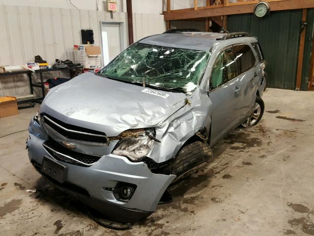 2GNALBEK5F6209324 - 2015 CHEVROLET EQUINOX LT BLUE photo 2