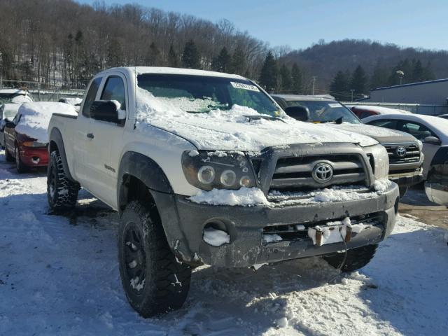 5TEUX42N79Z670722 - 2009 TOYOTA TACOMA ACC WHITE photo 1