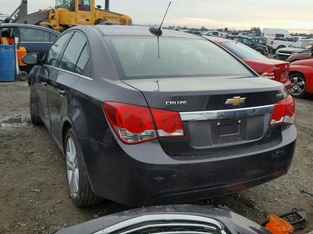 1G1PG5SB6G7120269 - 2016 CHEVROLET CRUZE LIMI GRAY photo 3