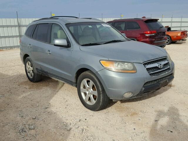 5NMSH13E57H043516 - 2007 HYUNDAI SANTA FE S GRAY photo 1