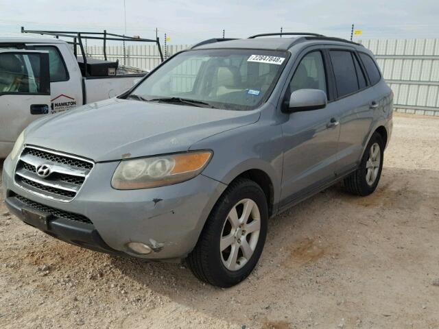 5NMSH13E57H043516 - 2007 HYUNDAI SANTA FE S GRAY photo 2