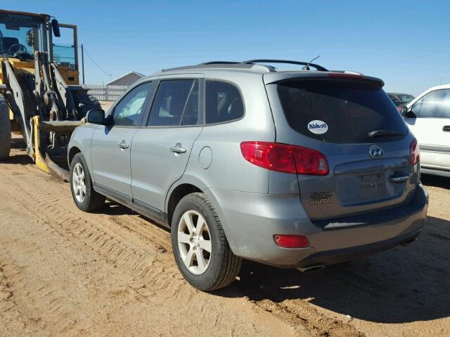 5NMSH13E57H043516 - 2007 HYUNDAI SANTA FE S GRAY photo 3