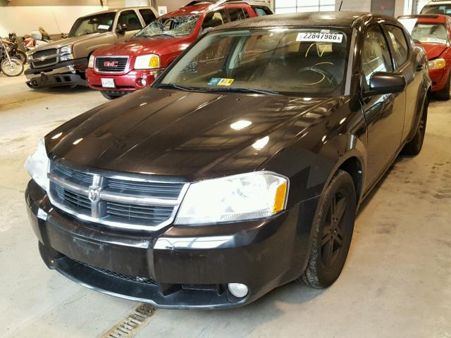 1B3CC5FB2AN184860 - 2010 DODGE AVENGER R/ BLACK photo 2