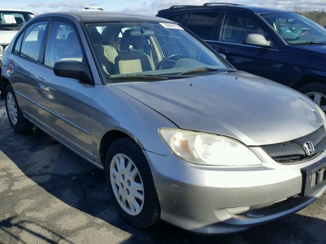 2HGES16545H608939 - 2005 HONDA CIVIC LX GOLD photo 1