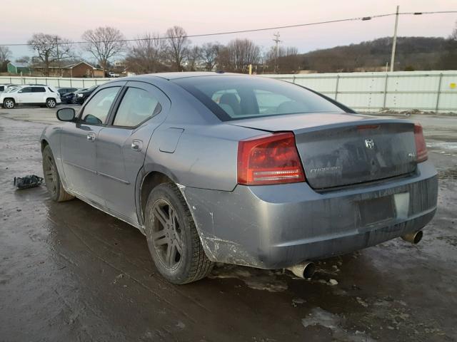 2B3LA53H76H317174 - 2006 DODGE CHARGER R/ BLUE photo 3