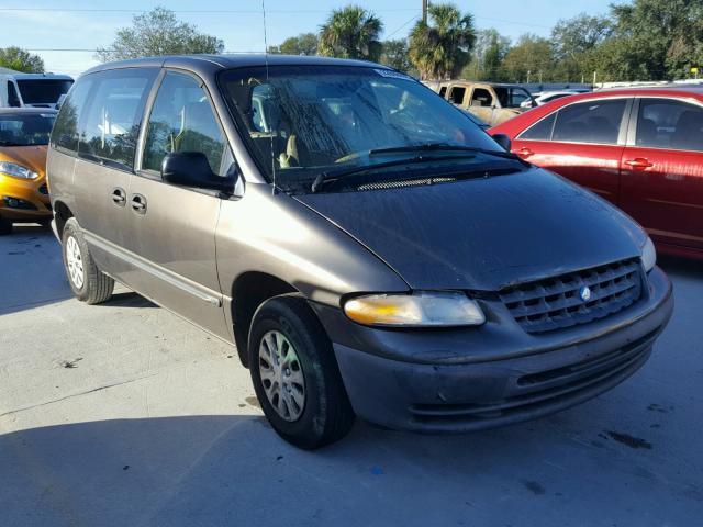 2P4FP25B7WR656783 - 1998 PLYMOUTH VOYAGER GRAY photo 1