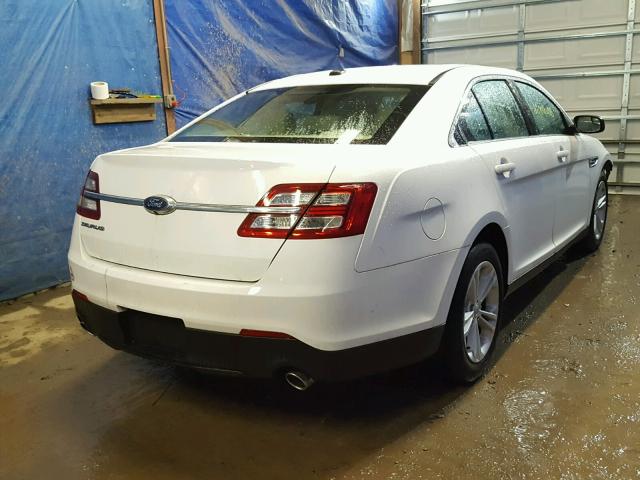 1FAHP2D87GG137762 - 2016 FORD TAURUS SE WHITE photo 4