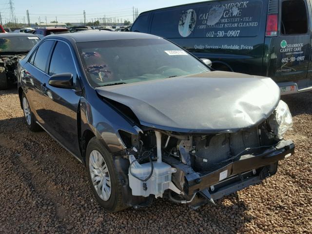 4T1BF1FK5DU647039 - 2013 TOYOTA CAMRY L GRAY photo 1