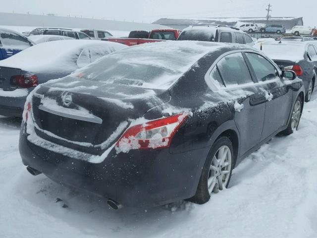 1N4AA5AP2BC814720 - 2011 NISSAN MAXIMA S BLACK photo 4